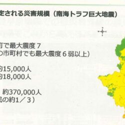 南海トラフ巨大地震予測