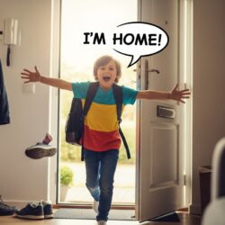 子どもが「ただいま」と言う時の表情が、家の価値を教えてくれる。その笑顔を守る家づくりのヒント