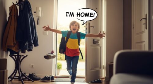 子どもが「ただいま」と言う時の表情が、家の価値を教えてくれる。その笑顔を守る家づくりのヒント