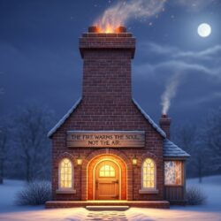 「暖炉のような家 ― 炎が温めるのは、空気ではなく「心」 ―」が導く、現代人が本当に求める幸福論