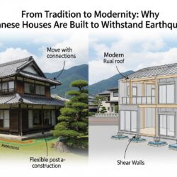 From Tradition to Modernity: Why Japanese Houses Are Built to Withstand Earthquakes