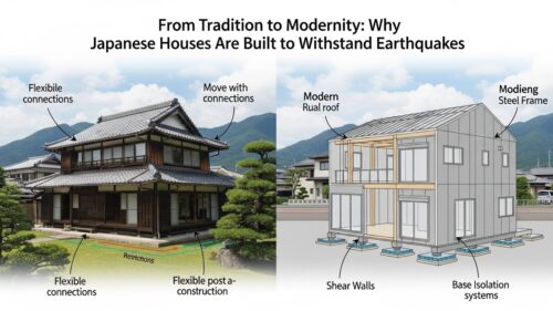 From Tradition to Modernity: Why Japanese Houses Are Built to Withstand Earthquakes