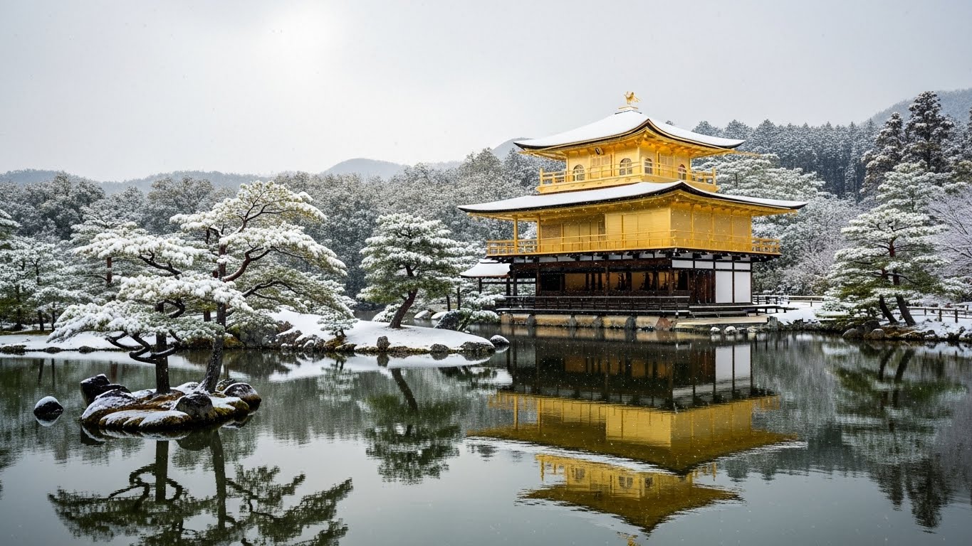Kinkaku-ji (Golden Pavilion): Kyoto's Shimmering UNESCO World