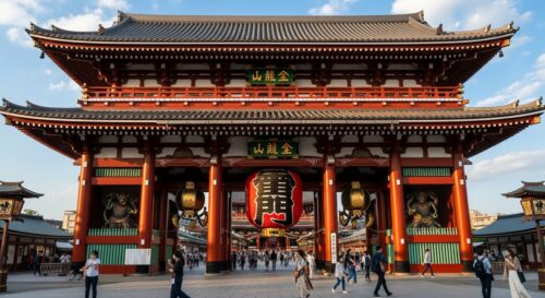 Tokyo Travel Guide: Introduction to Old Wooden Architecture at Senso-ji and Asakusa Shrine