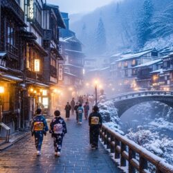 Explore Ginzan Onsen Architecture and the Charm of Taisho Era Wooden Ryokan