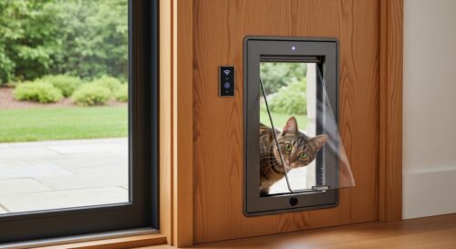 宮﨑県注文住宅のトレンド！新築住宅でペットドアが人気！ペット出入口や勝手口に最適なペットスクリーンドアのご紹介