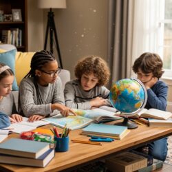 【教育×住まい】子どもの自立を促す設計とは？家族の気配を感じつつ、集中できる距離感を保つリビング学習と間取りの工夫