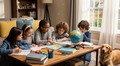 【教育×住まい】子どもの自立を促す設計とは？家族の気配を感じつつ、集中できる距離感を保つリビング学習と間取りの工夫